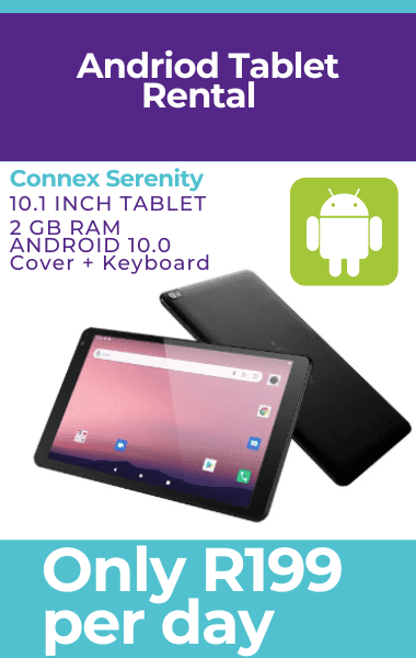 Tablet Rentals Android Connex